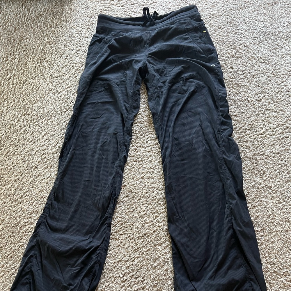 LULULEMON dance studio pants.